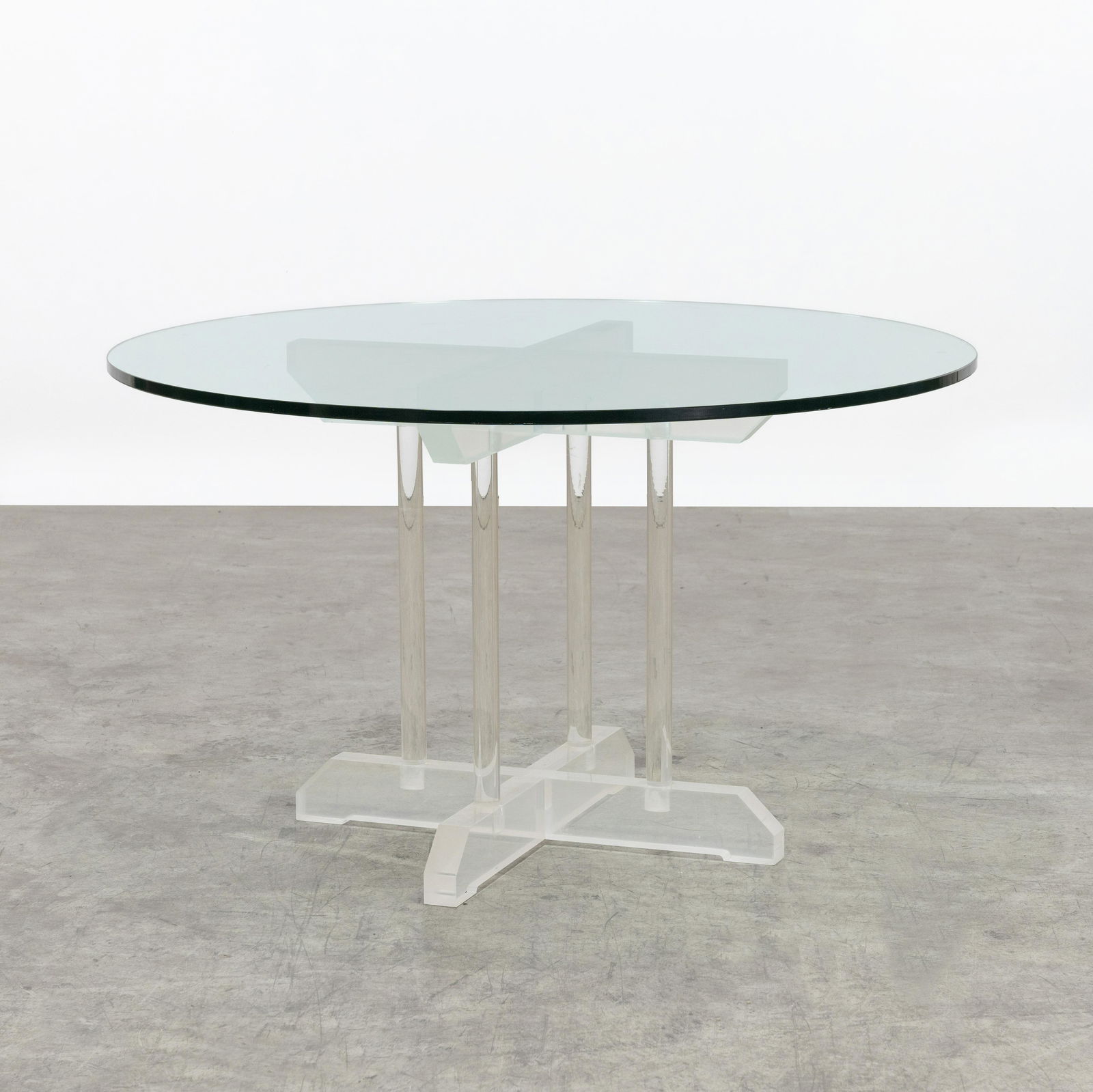 Lucite & Glass Table (1 of 6)