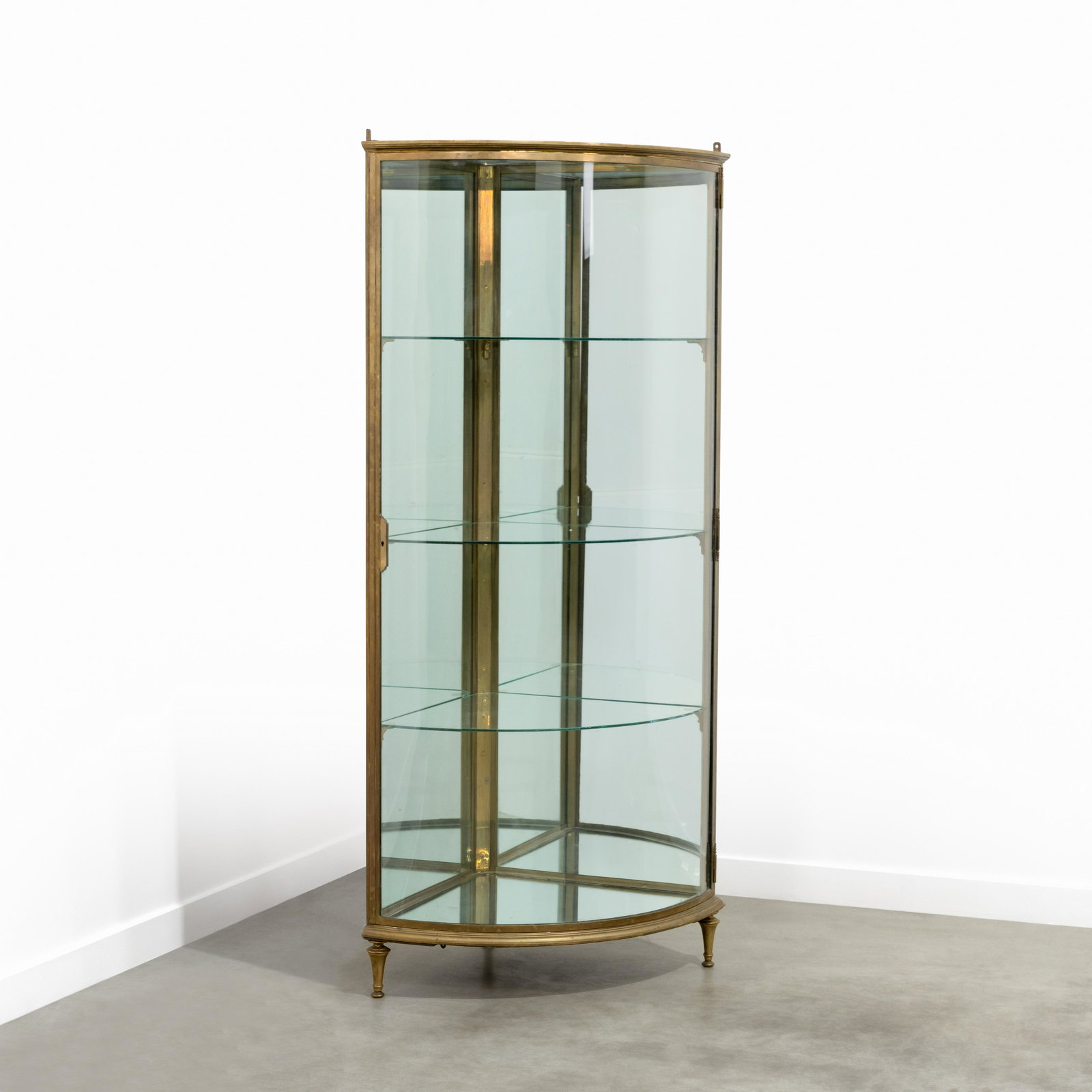 Antique French Bronze Curio Cabinet (1 of 12)