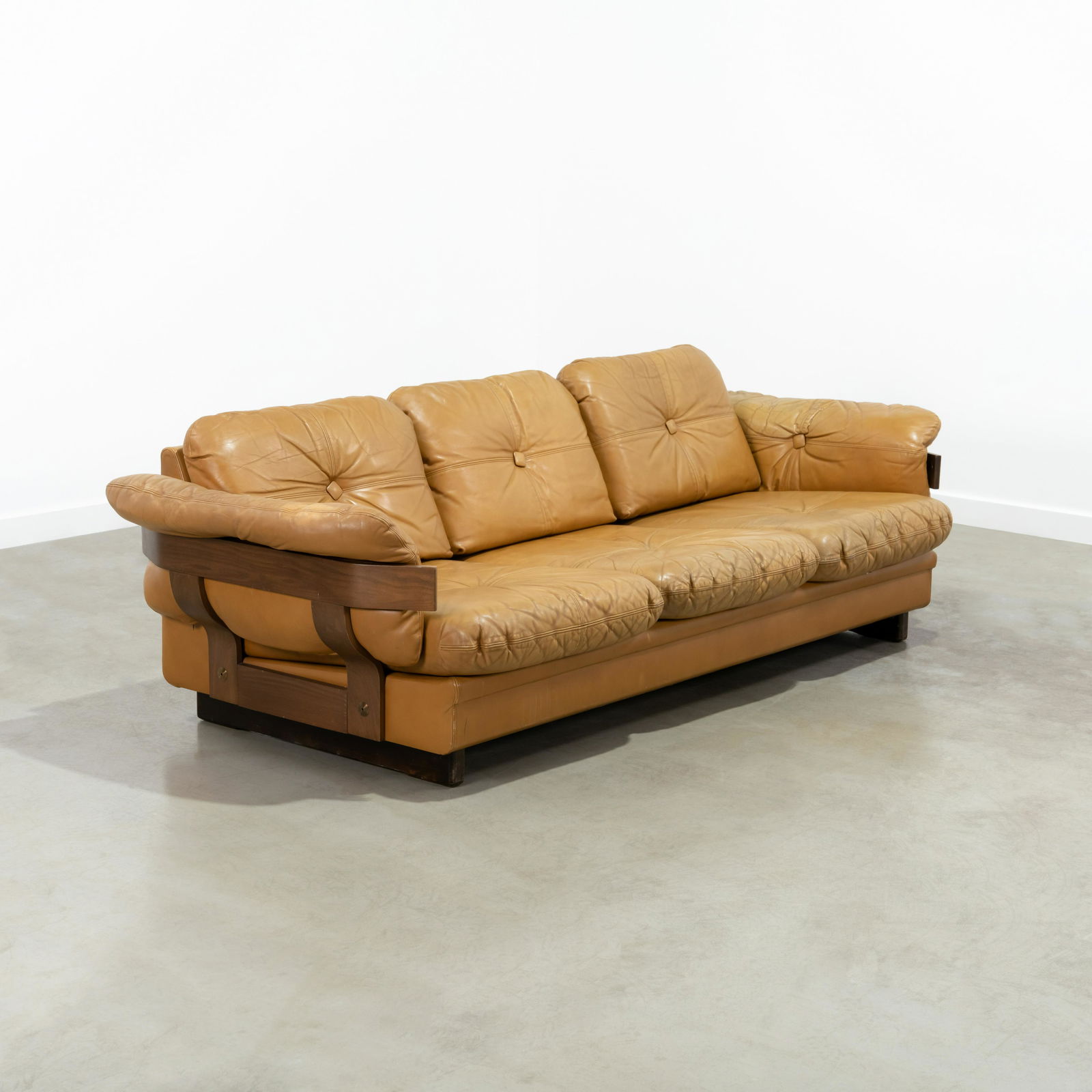 Brazilian Leather Sofa (1 of 10)