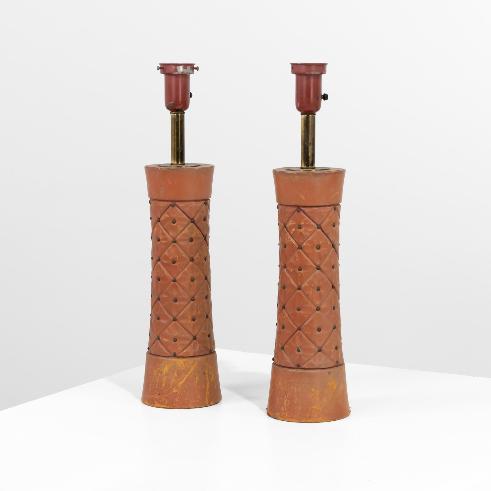 Embossed Leather Lamps (1 of 5)