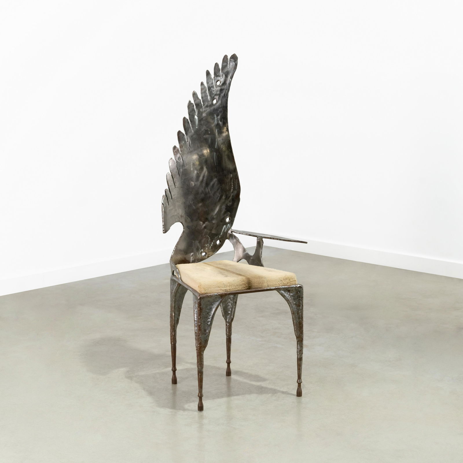 Mike Delistathis - Sculpted Metal Chair (1 of 9)