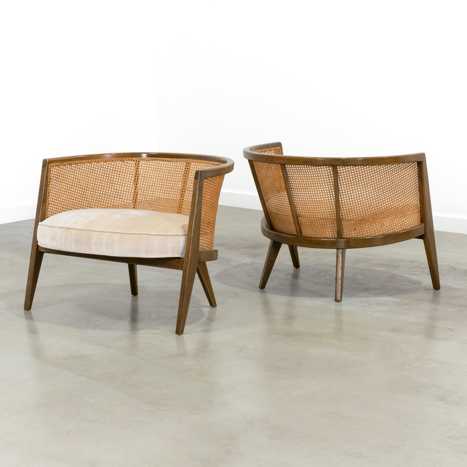 Harvey Probber - Cane Back Tub Chairs (1 of 5)