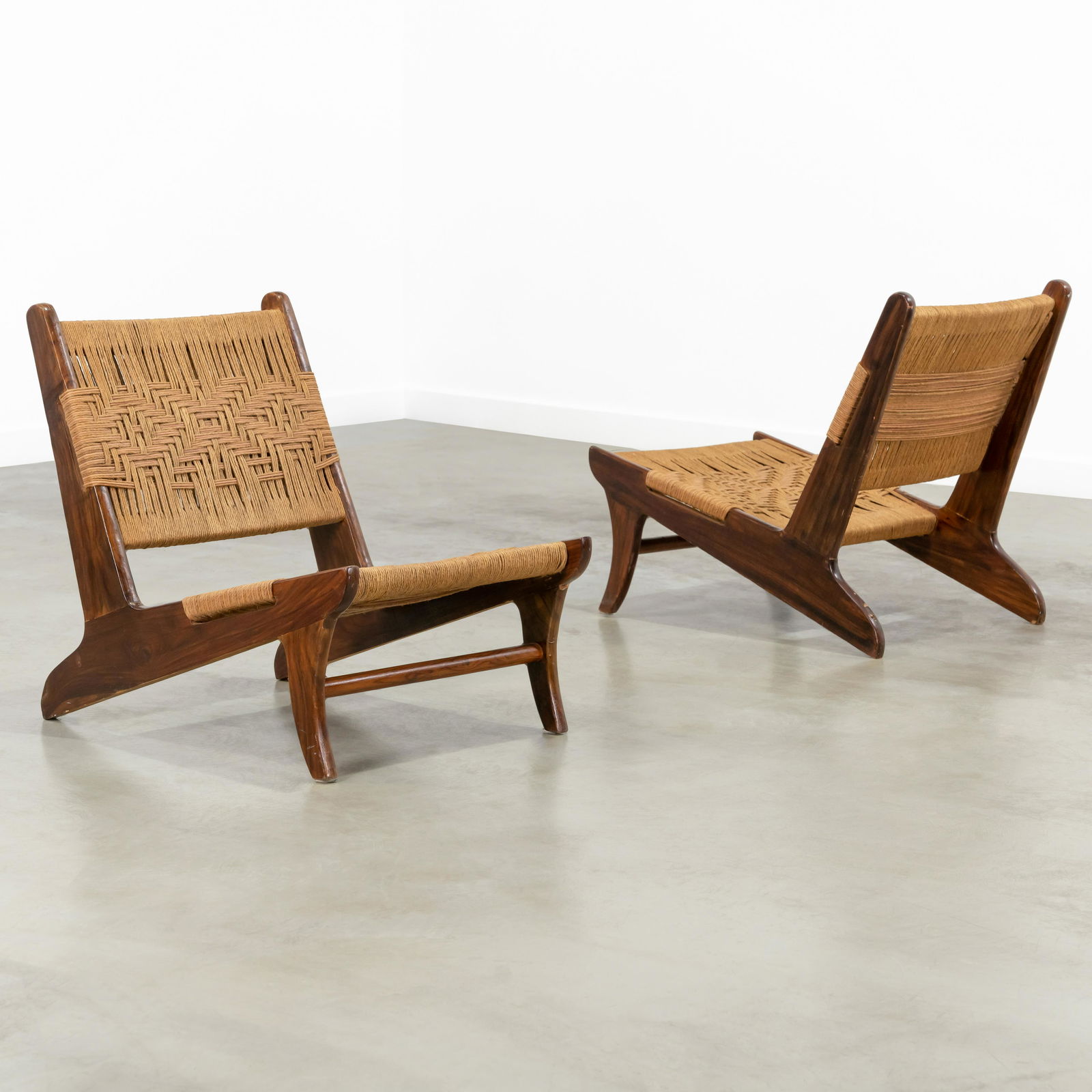 Pierre Jeanneret Style - Low Chairs (1 of 6)