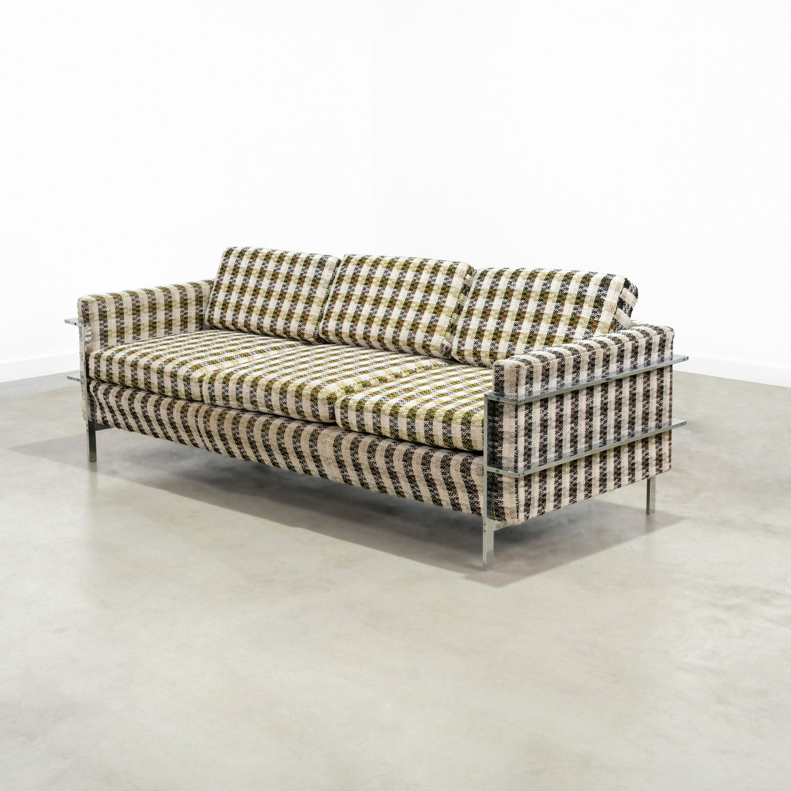 Flat Bar Steel Sofa (1 of 10)