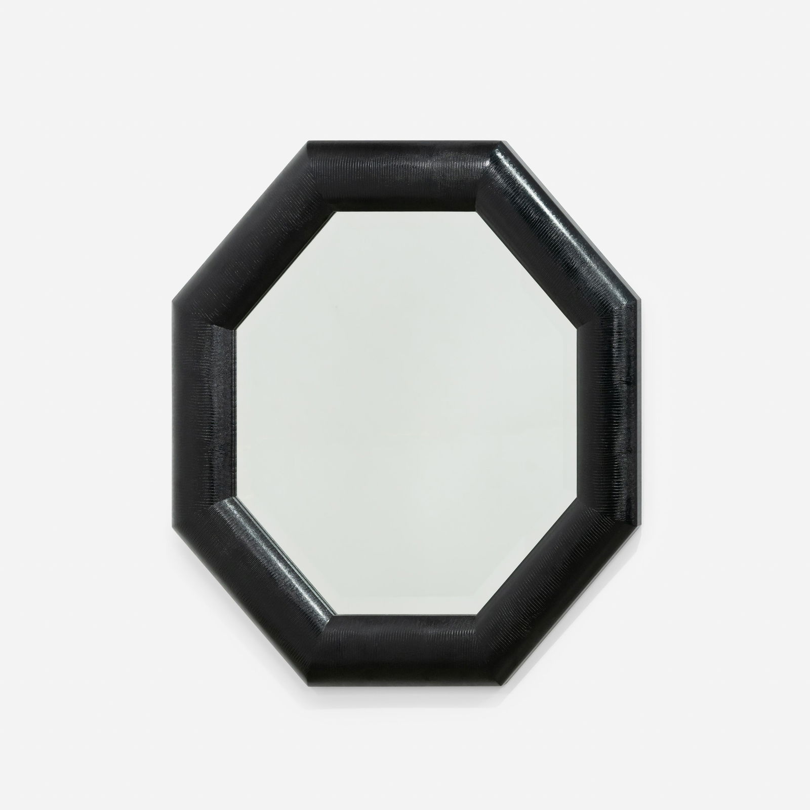Karl Springer - Octagonal Leather Mirror (1 of 7)