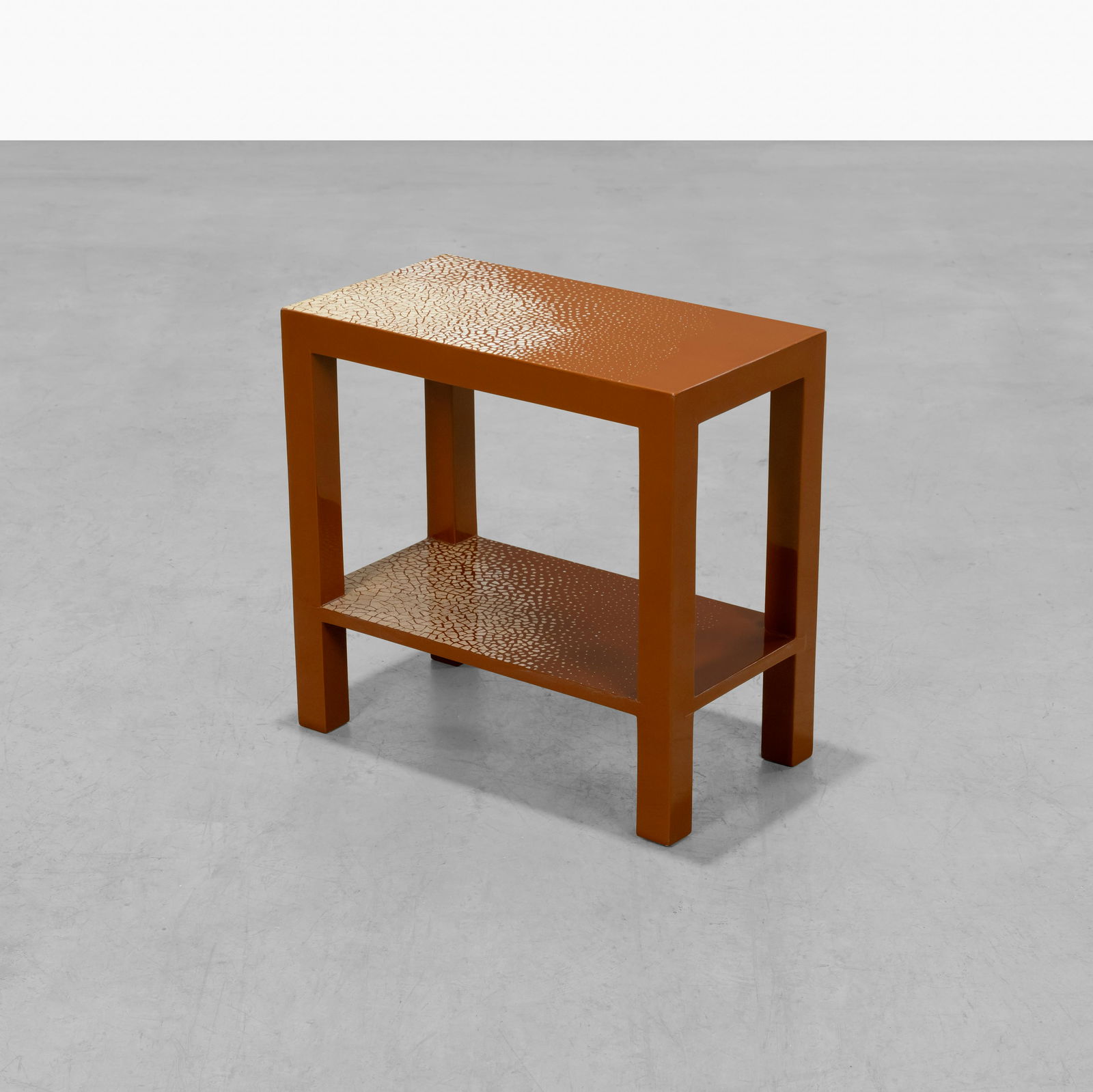 Maitland Smith (Attr.) - Eggshell Lacquered Side Table (1 of 7)