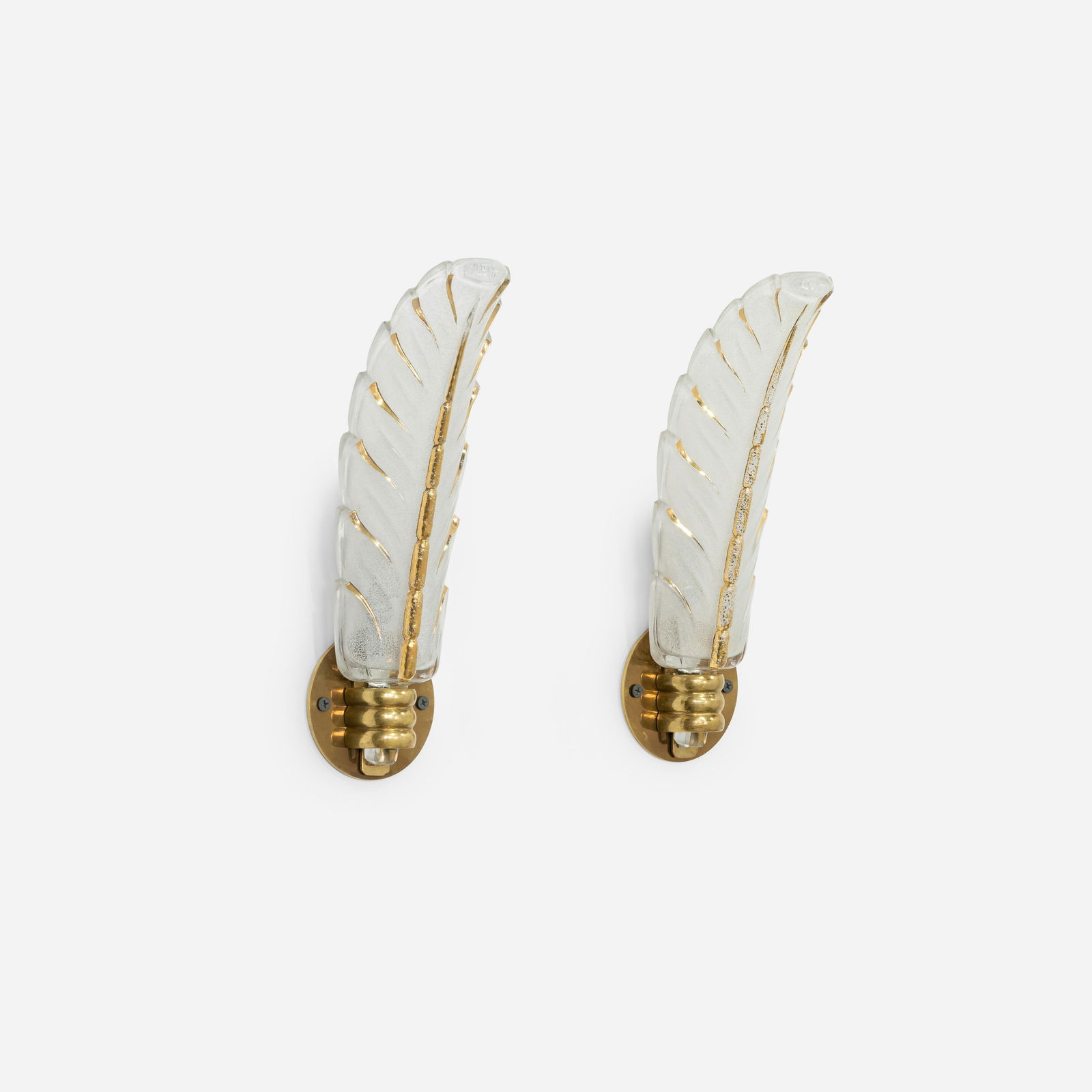 Atelier Petitot - Glass & Brass Sconces (1 of 5)