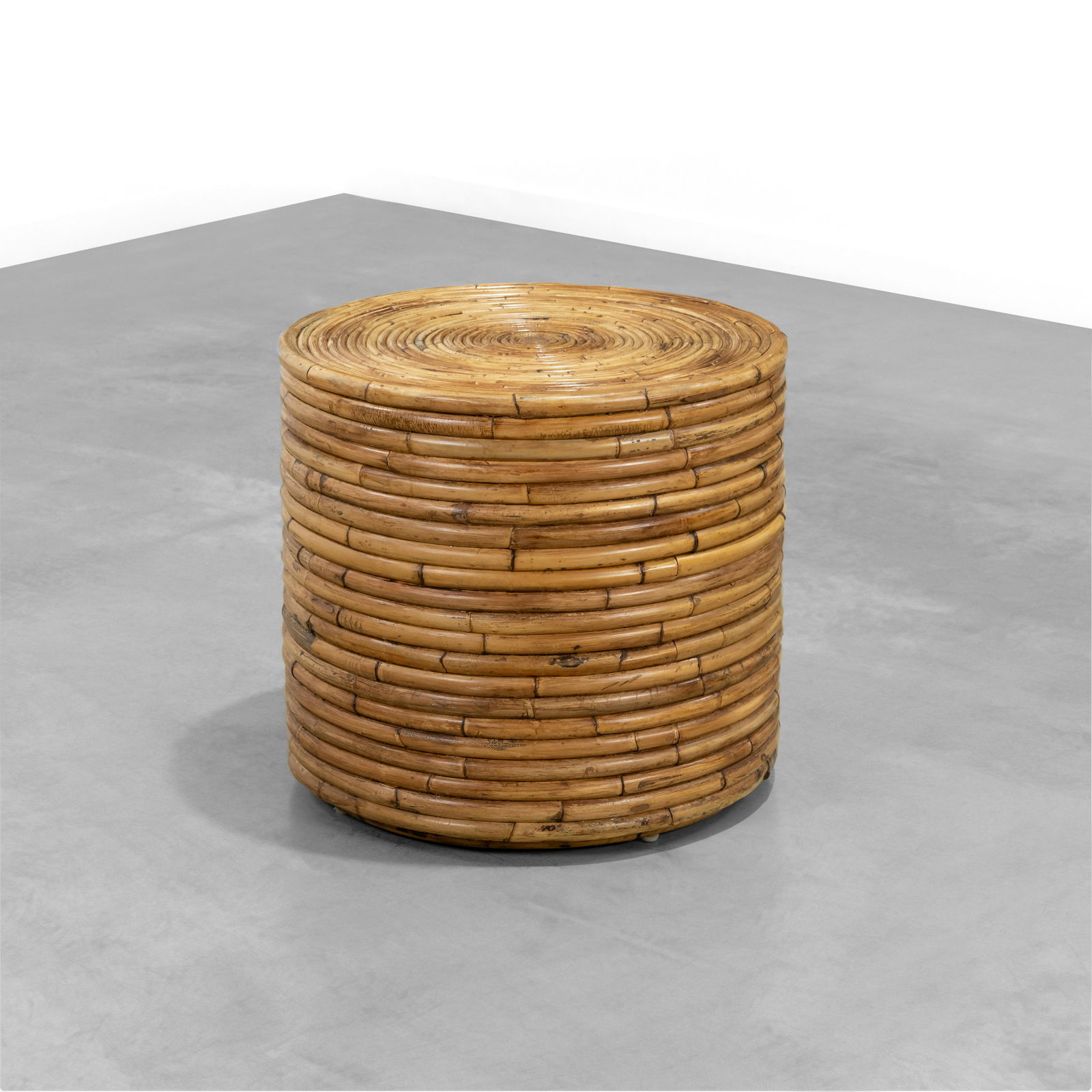 Vintage Rattan Side Table (1 of 5)