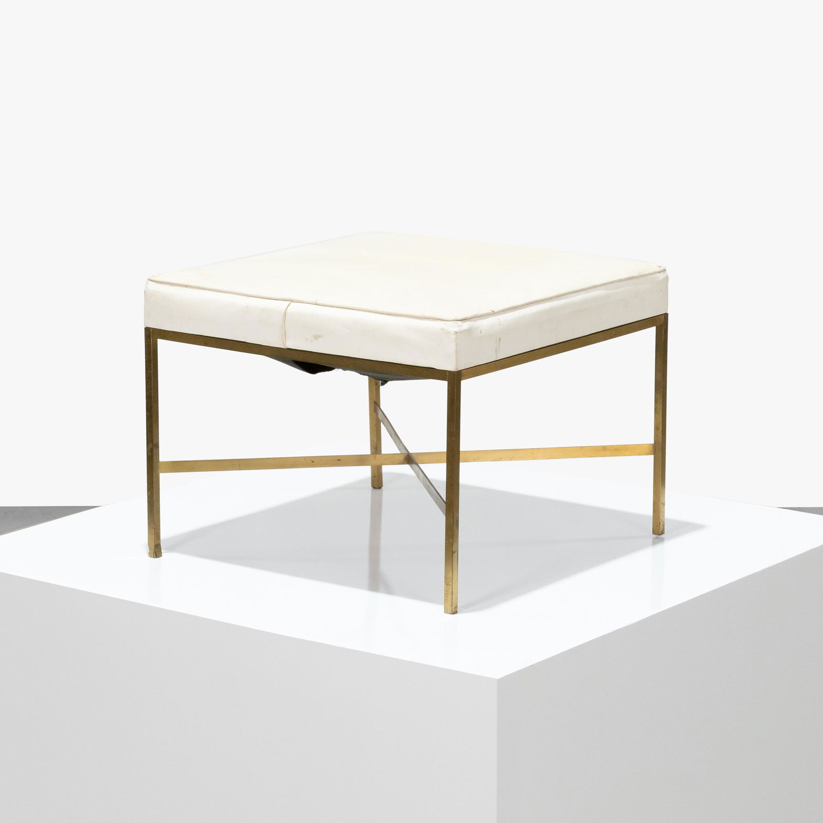 Paul McCobb - Brass Ottoman (1 of 5)