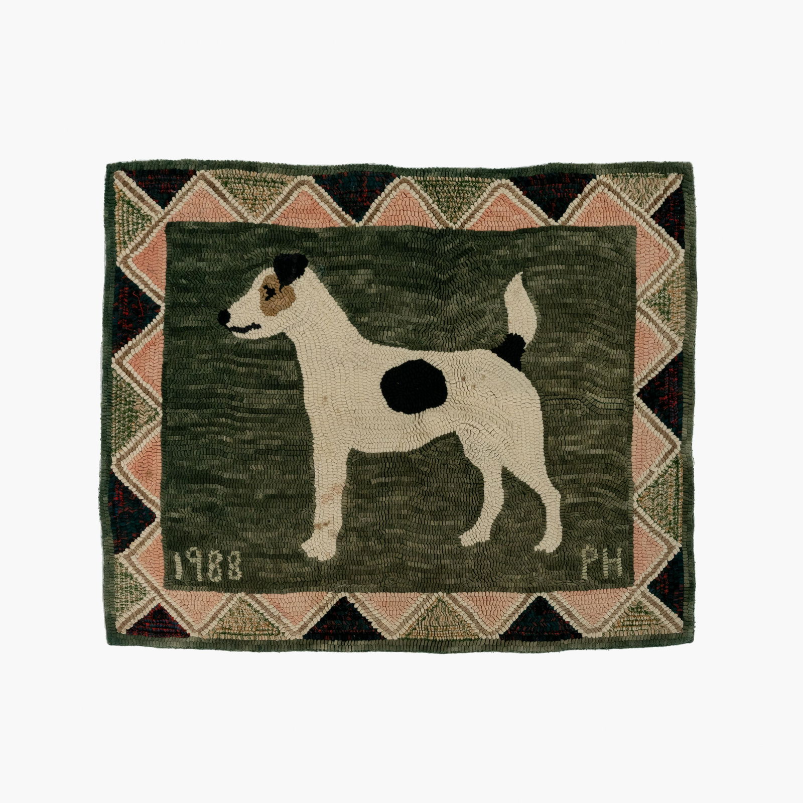 Pictorial Hooked Rug (1 of 6)