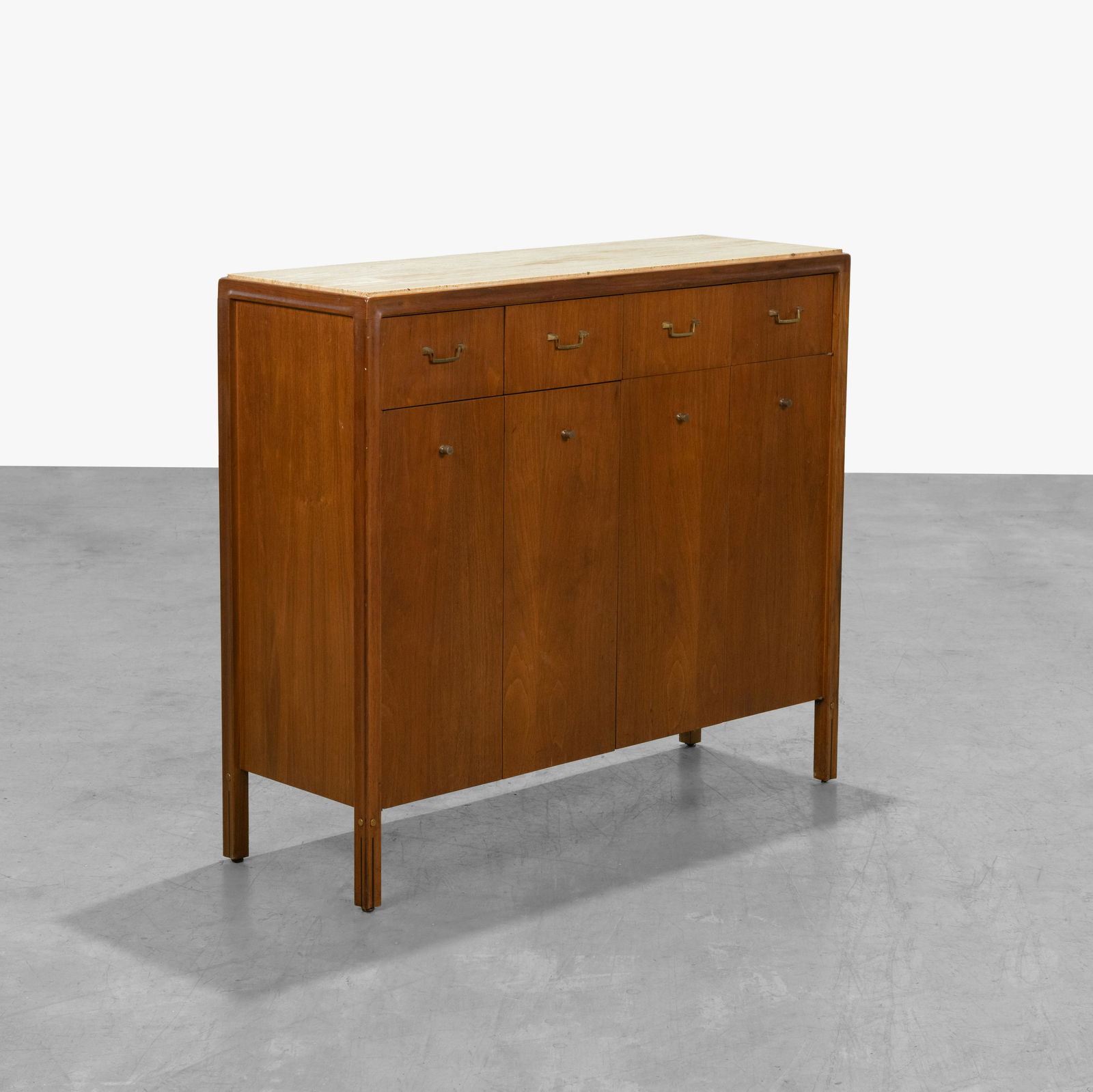 Gerry Zanck - Travertine High Chest (1 of 8)