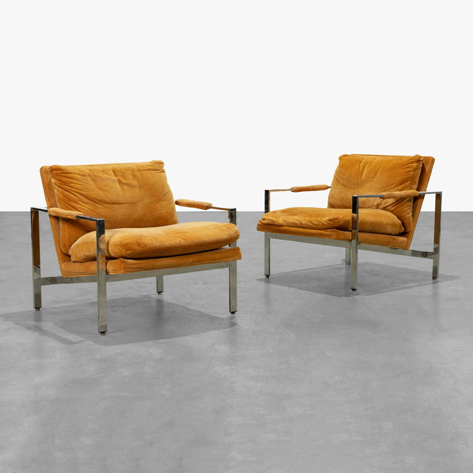 Milo Baughman - Chrome Lounge Chairs (1 of 9)