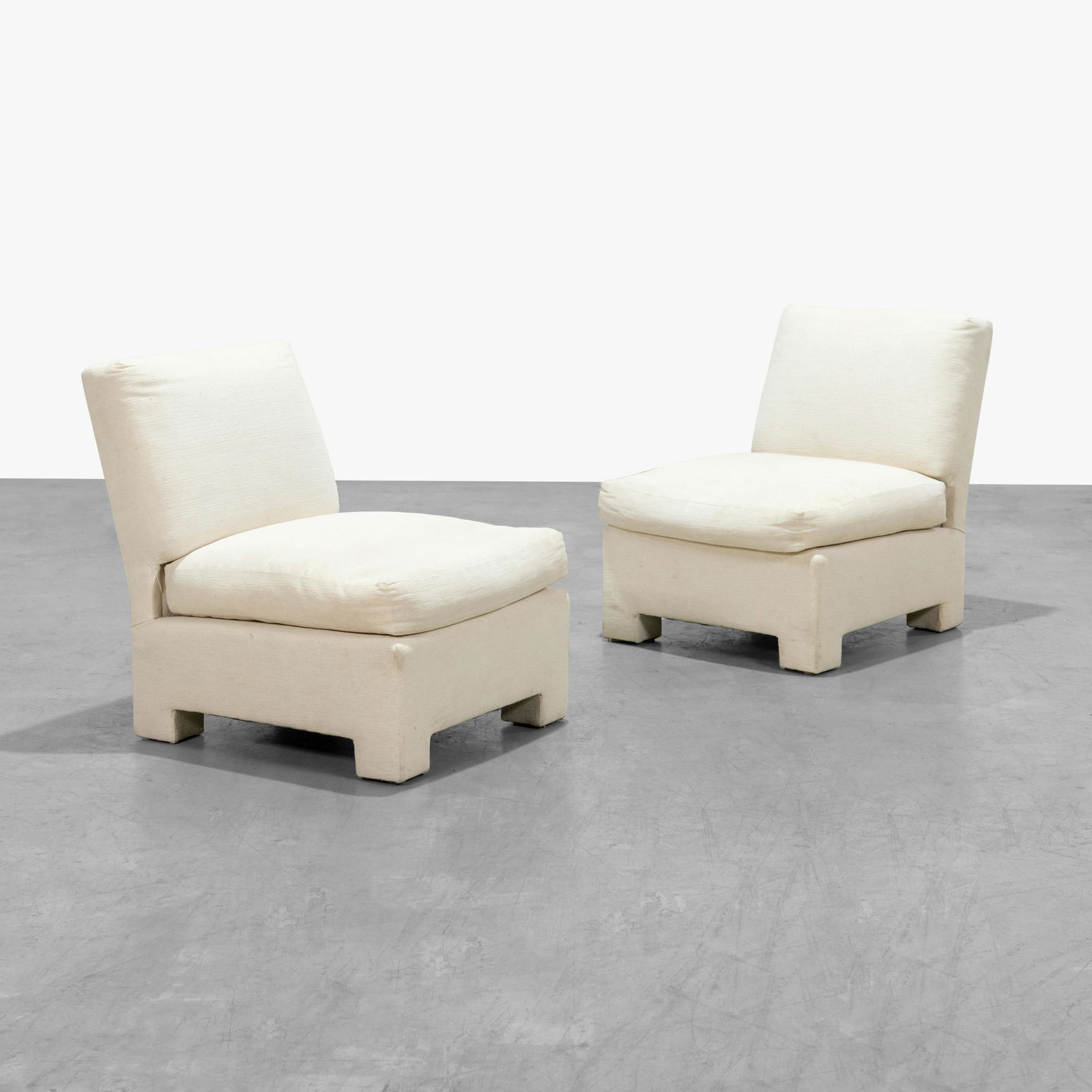 Vintage Upholstered Slipper Chairs (1 of 4)