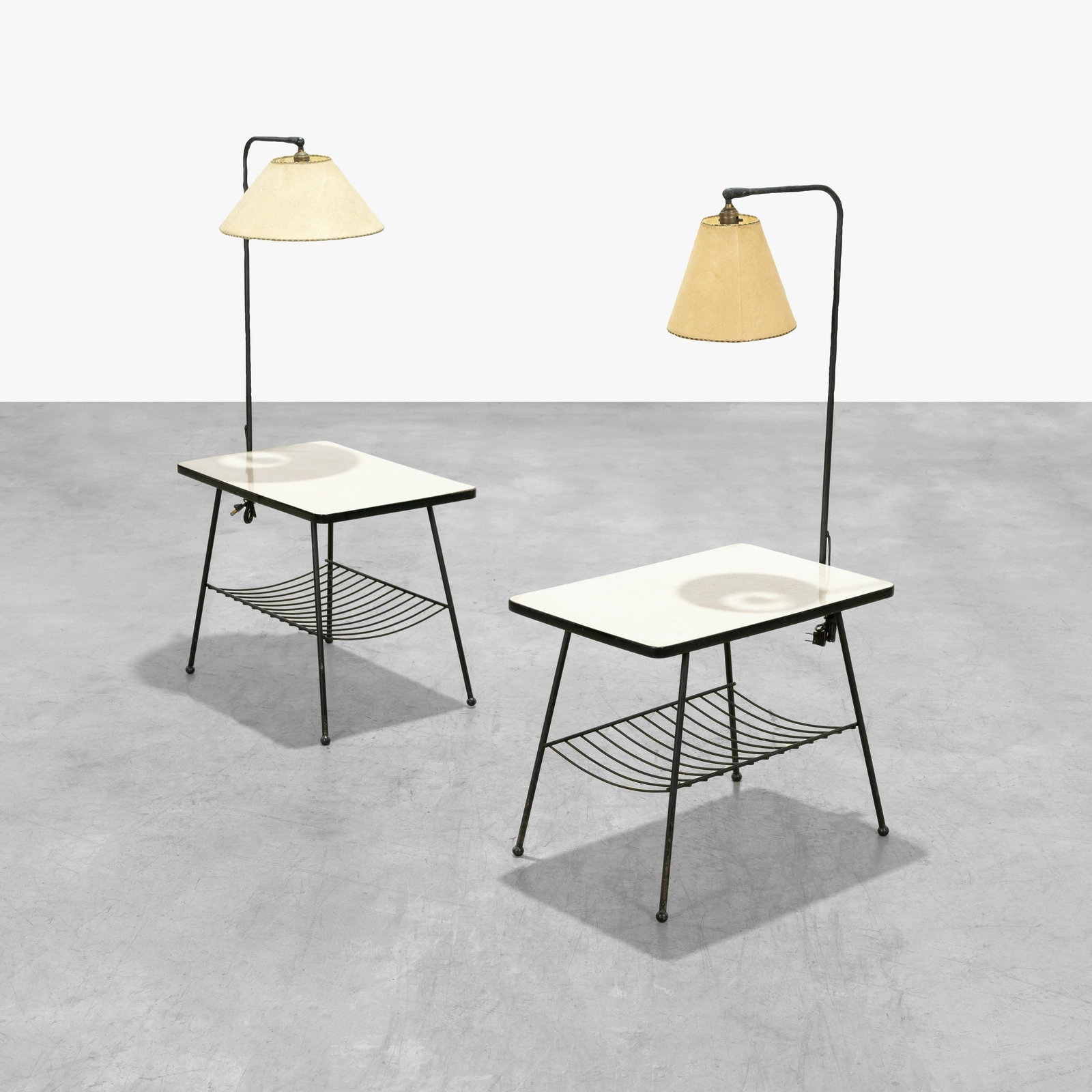 Atomic Style Lamp End Tables (1 of 4)