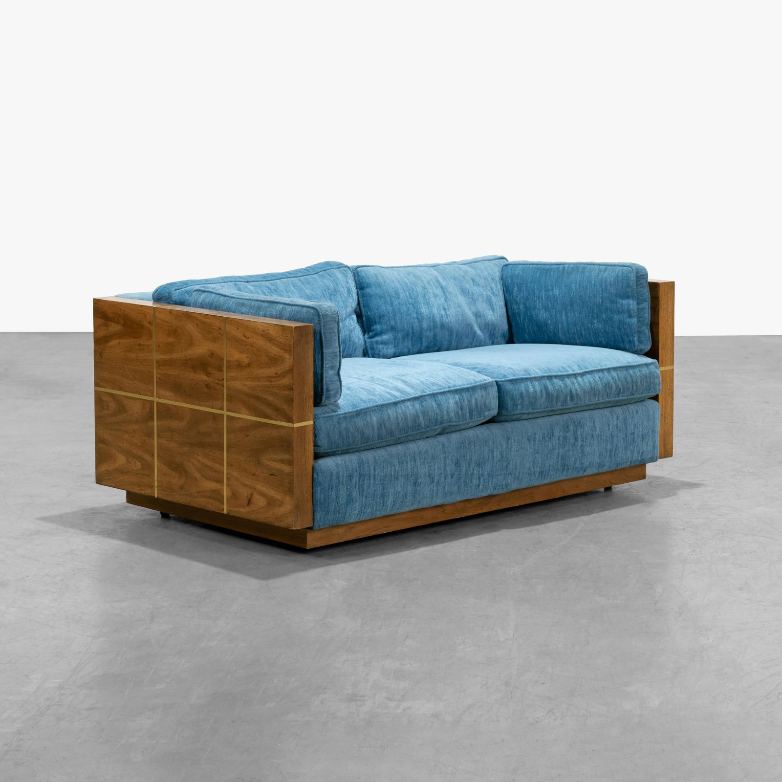 Milo Baughman Style - Loveseat (1 of 7)