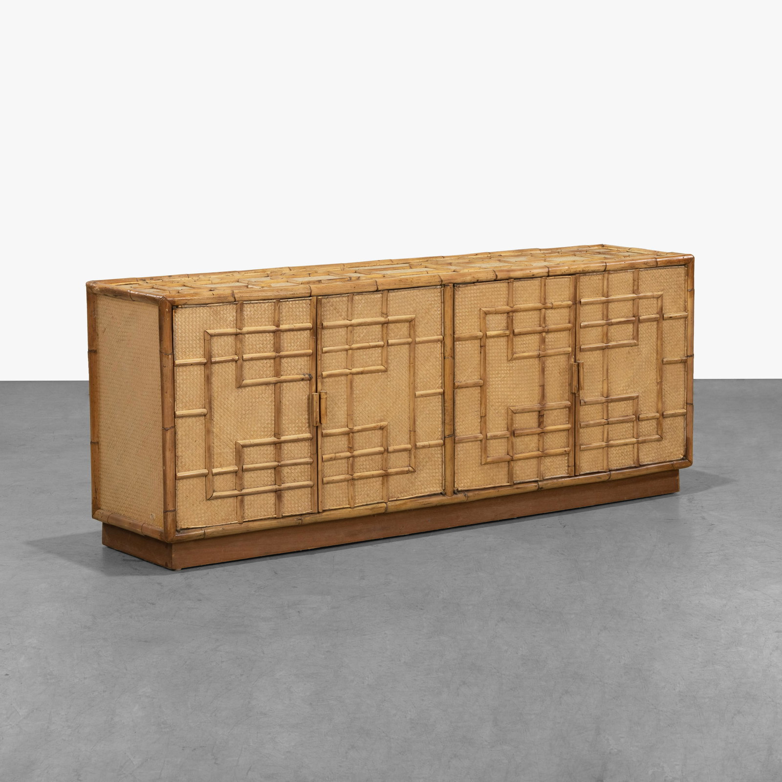 Rattan Credenza (1 of 6)