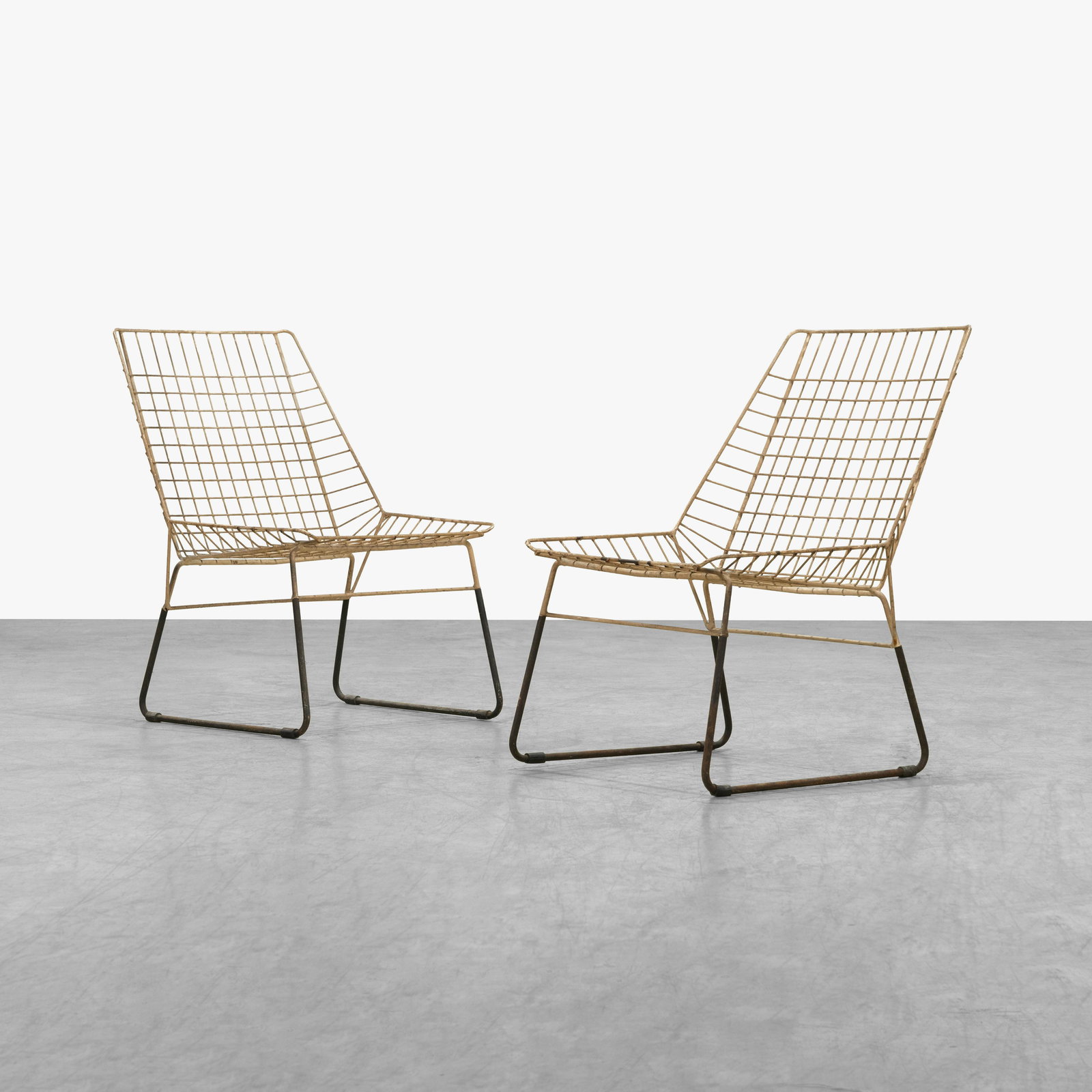 Cees Braakman - Flamingo Chairs: A pair of vintage Flamingo chairs by Cees Braakman for Pastoe. 30 x 22 x 23. All measurements are in inches.