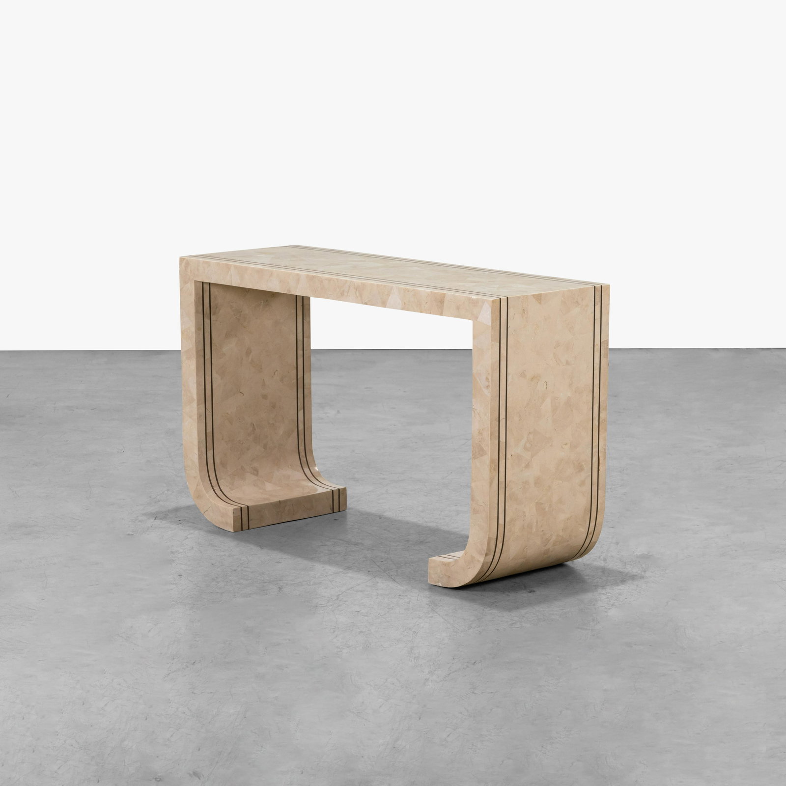 Maitland Smith - Tessellated Console Table (1 of 10)