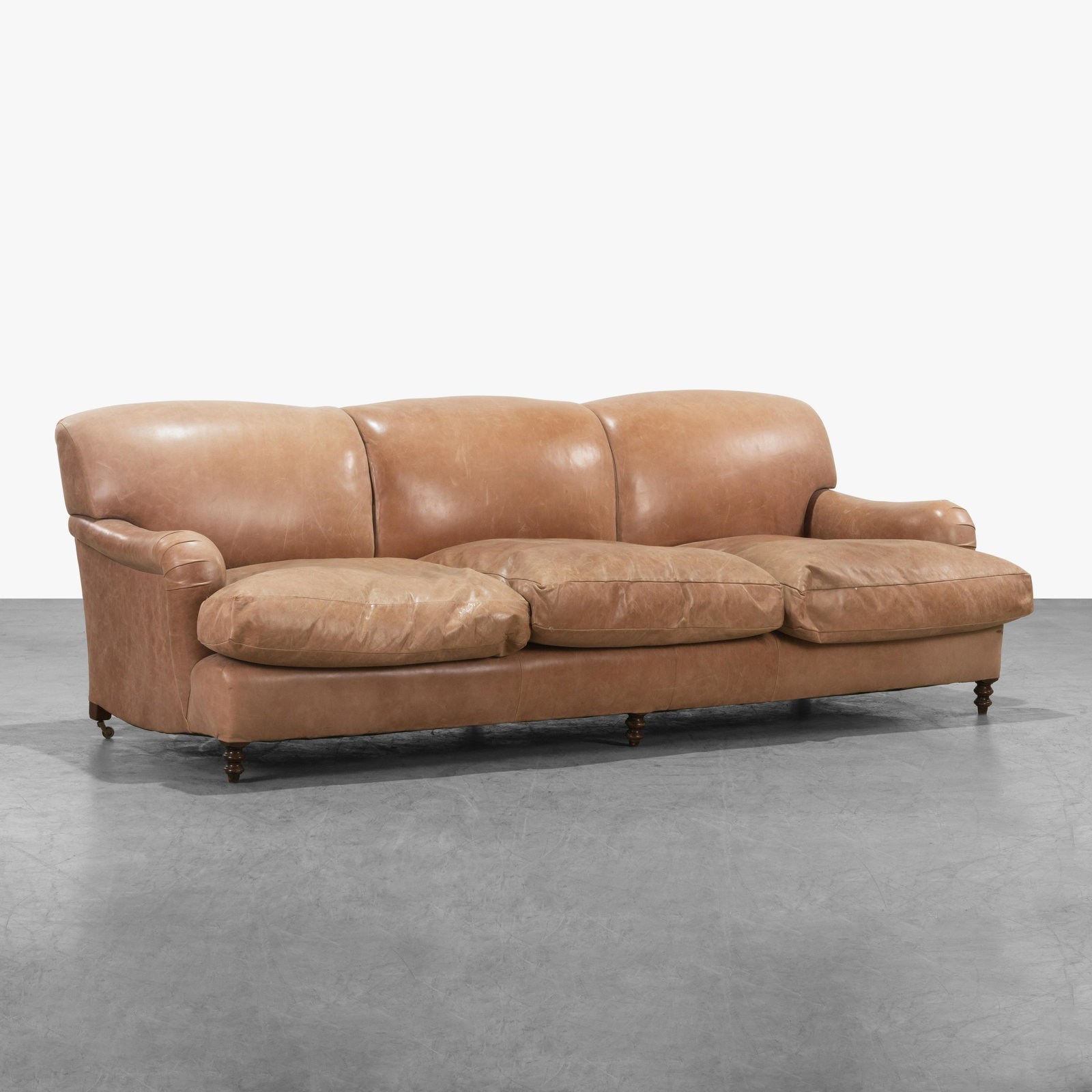 George Smith - Custom Leather Sofa (1 of 11)