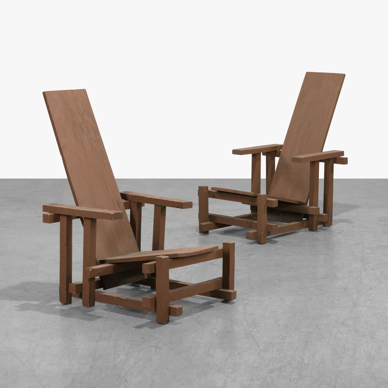 Gerrit Rietveld Inspired - Adirondack Chairs (1 of 5)