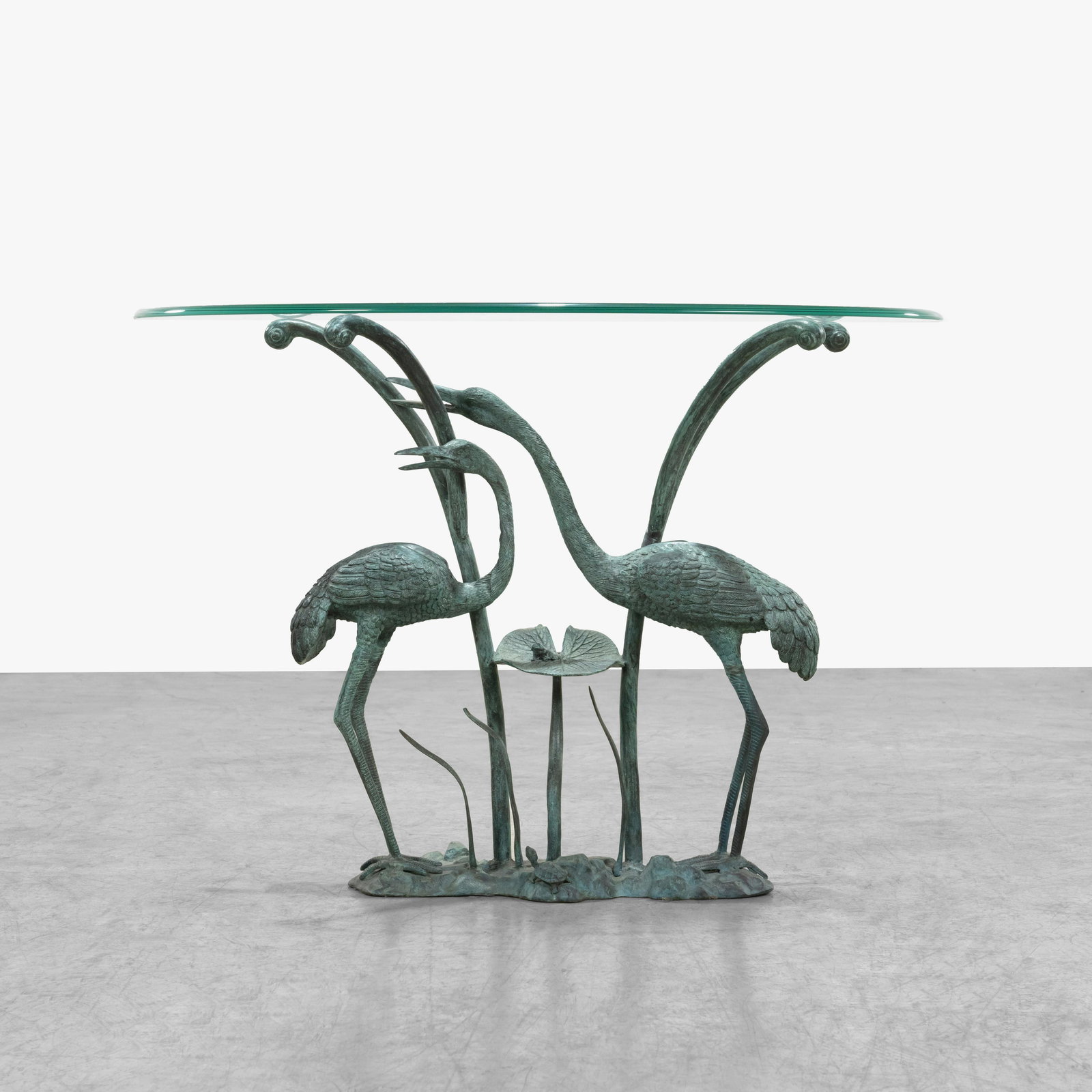 Bronze Crane Console (1 of 5)