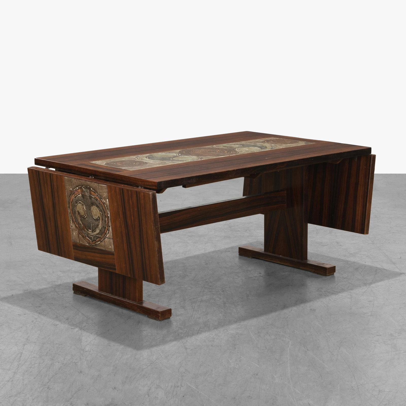 Danish Rosewood & Tile Table (1 of 9)