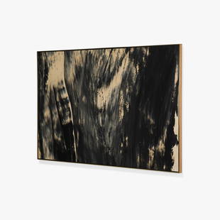 John Griefen - Abstract Painting: A large acrylic on canvas by artist John Griefen. Signed and dated verso. 53 x 81. Measurements are in inches. (Height x Width x Depth)