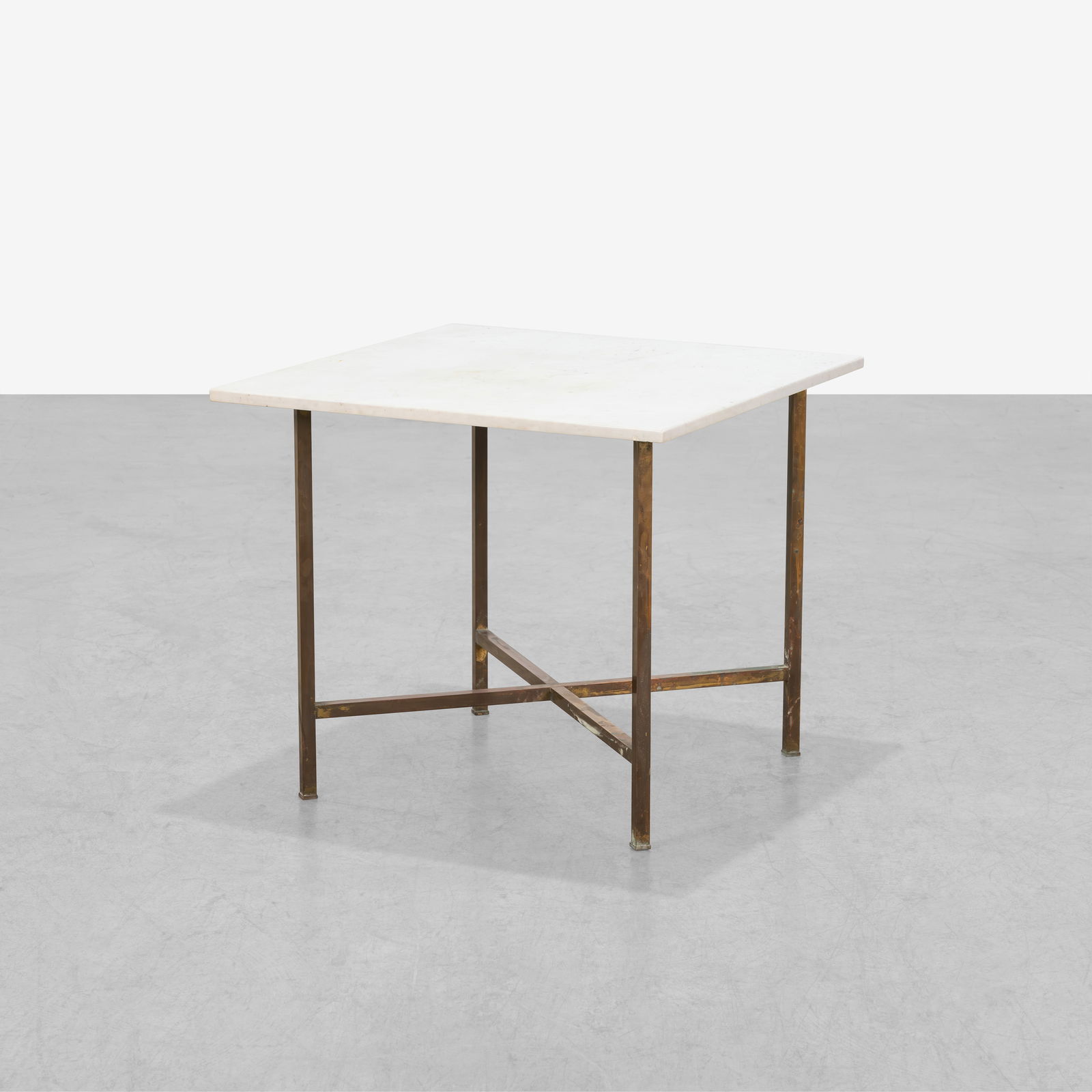 Brass & Marble Occasional Table (1 of 6)