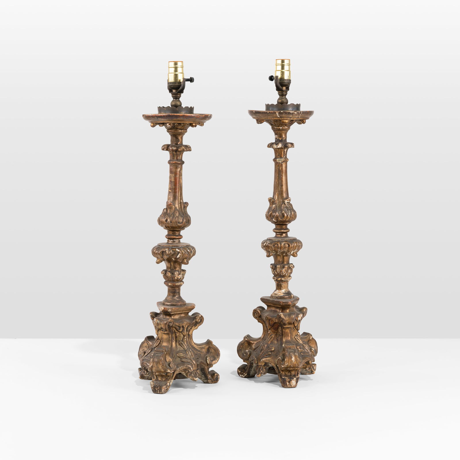 Antique Italian Pricket Lamps (1 of 7)