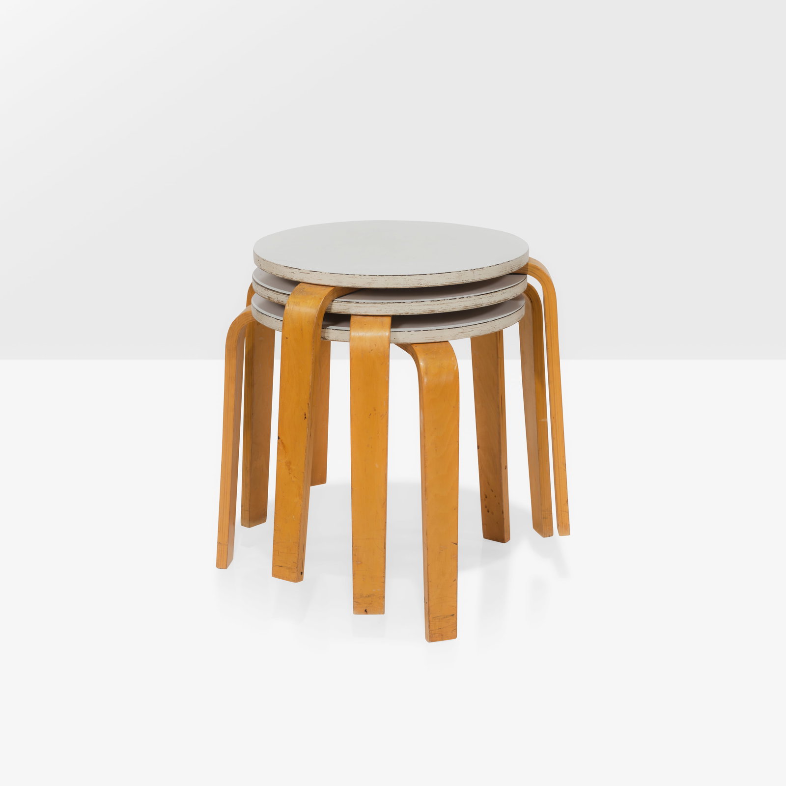Alvar Aalto (Attr.)  - Nesting Tables (1 of 5)