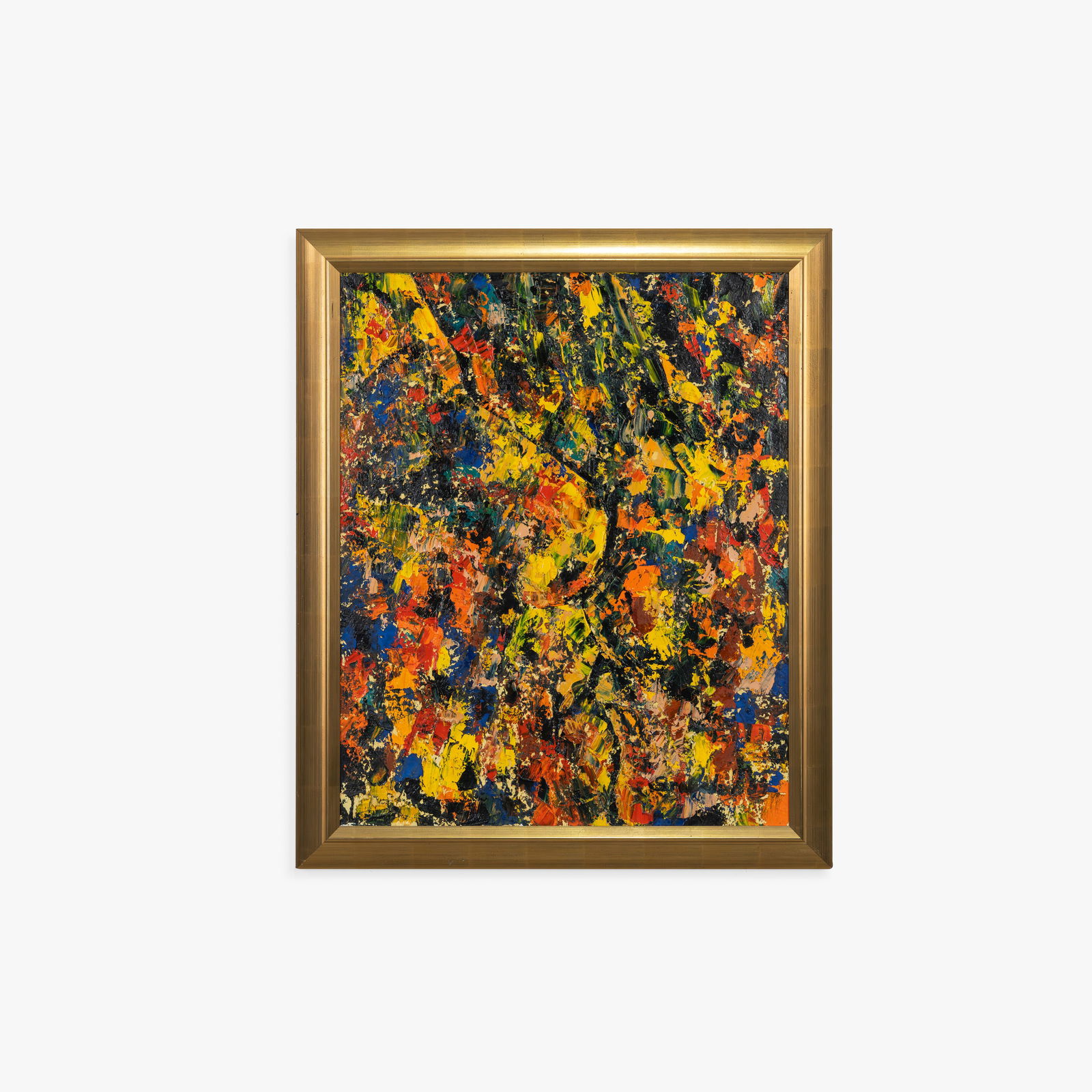 Abstract Oil on Canvas (1 of 6)