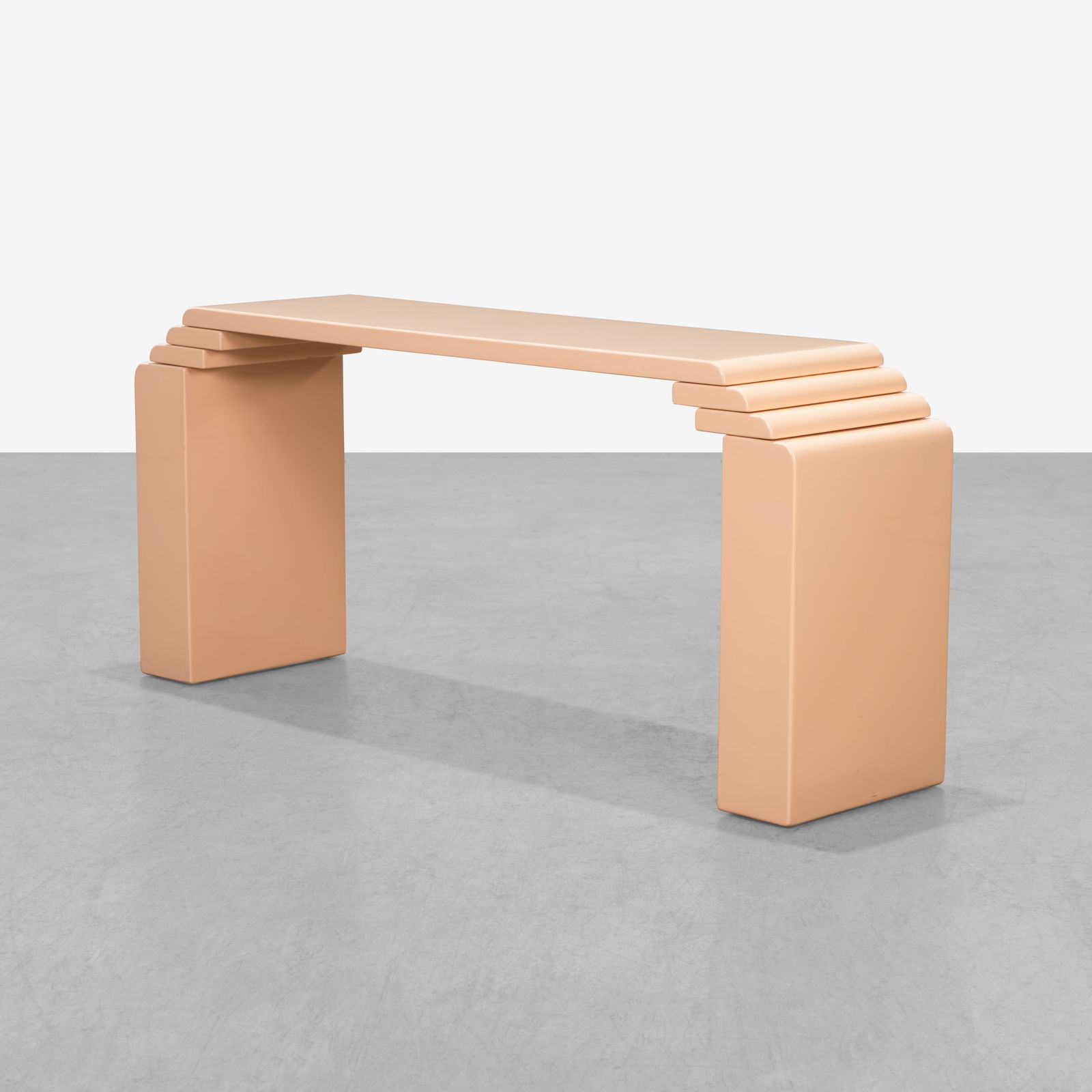 Lacquered Post Modern Console Table (1 of 4)