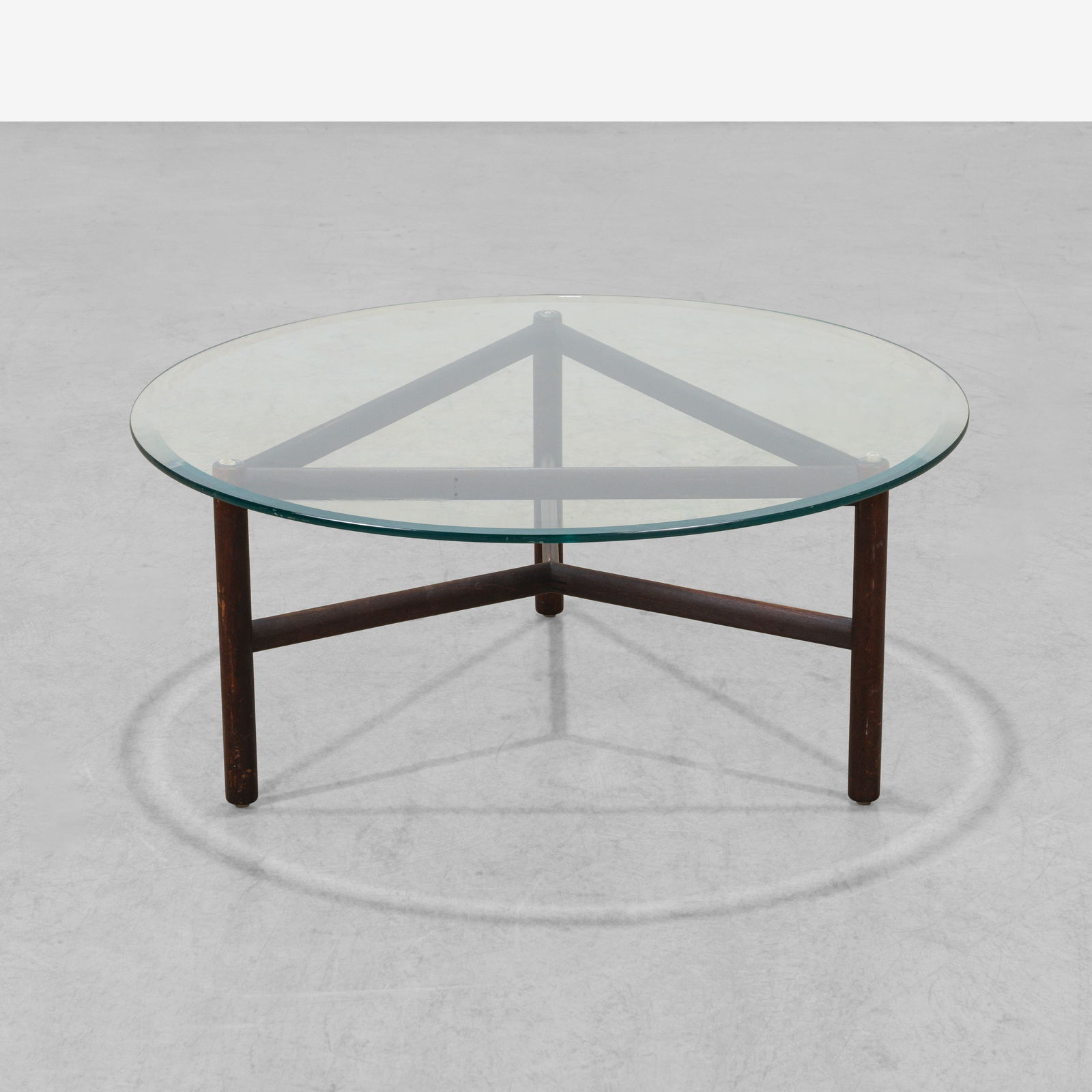 Teak & Glass Coffee Table (1 of 6)