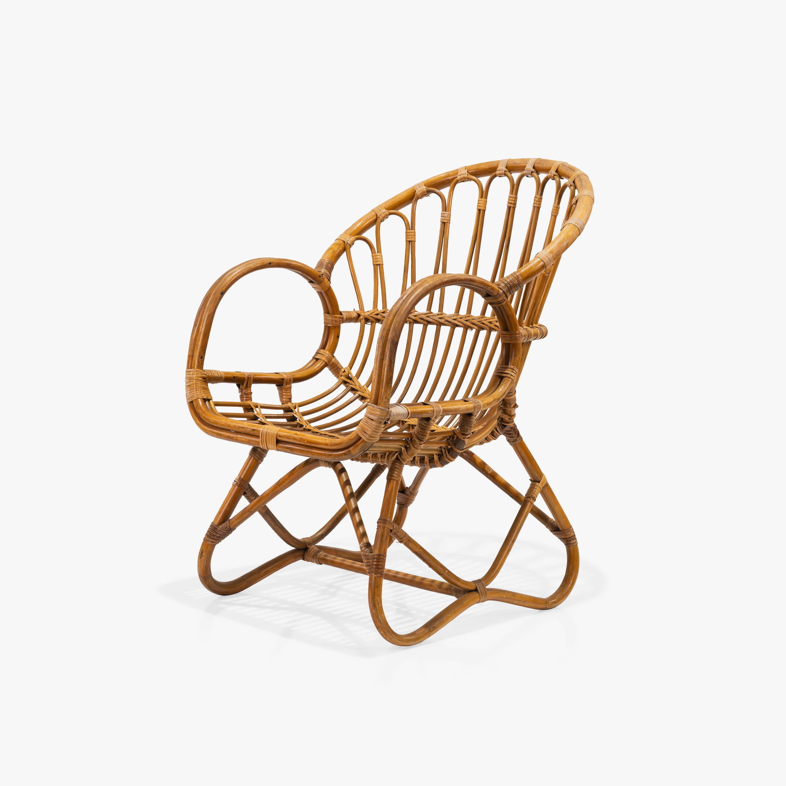 Italian Rattan Lounge (1 of 4)