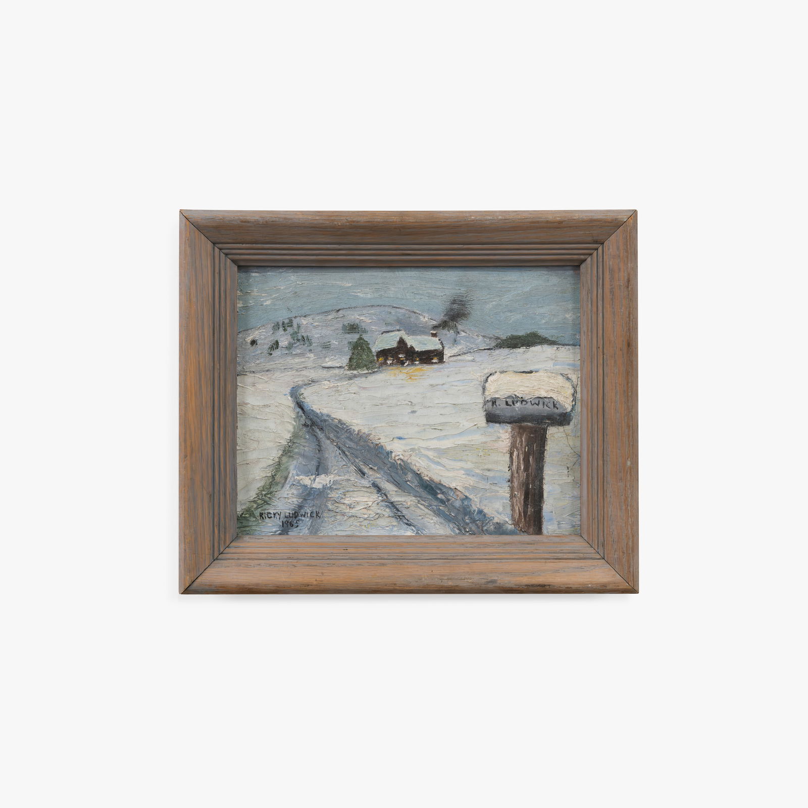 American School Snowscape (1 of 4)