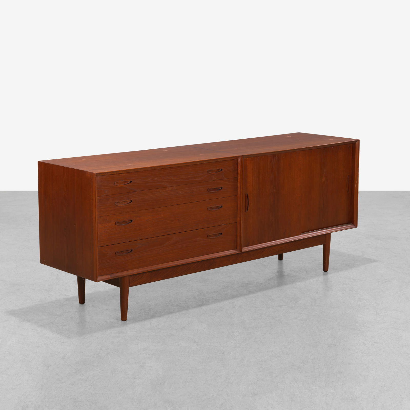 Danish Teak Credenza (1 of 6)