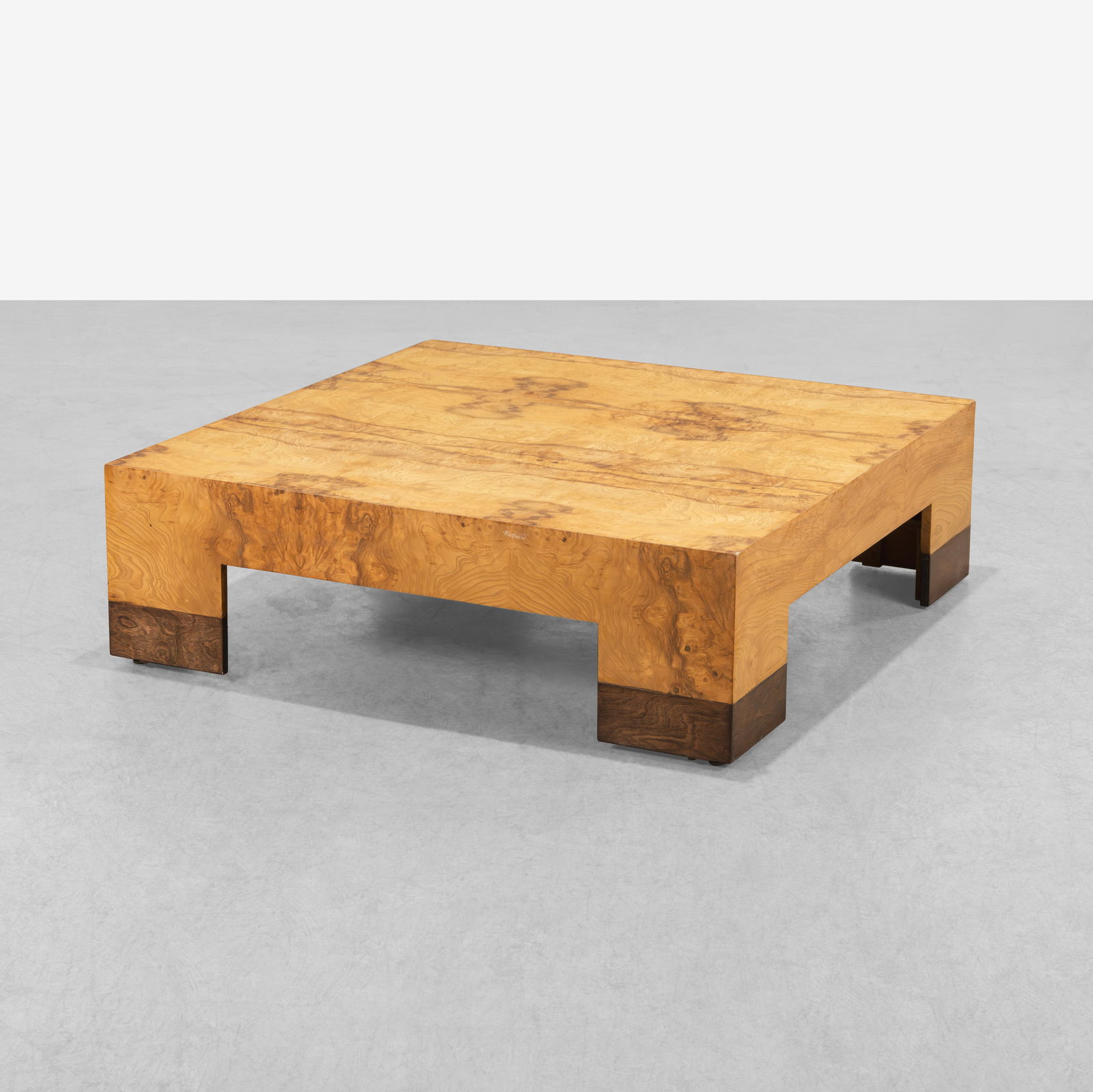 Milo Baughman (After) - Burl Coffee Table (1 of 8)