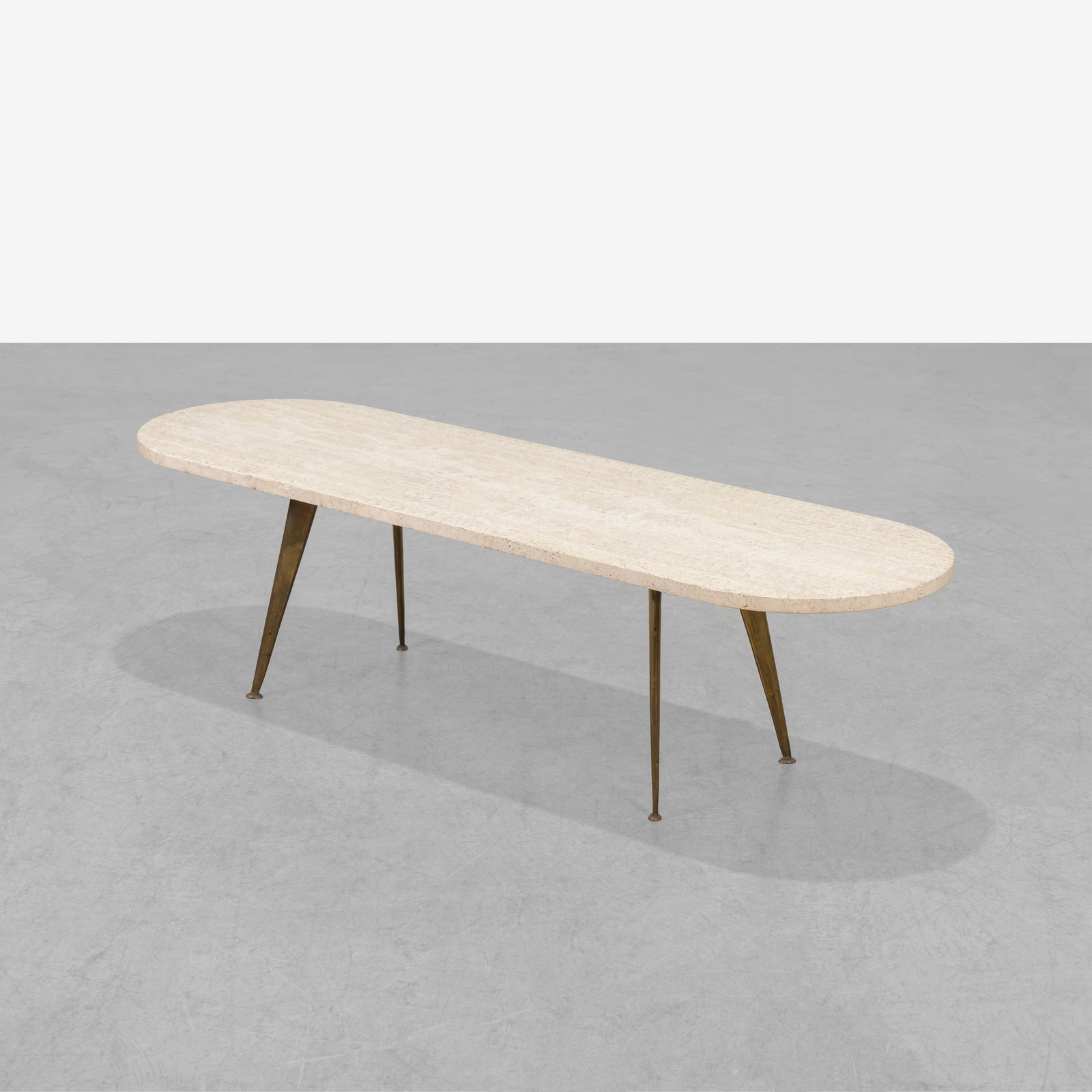 Italian Travertine Coffee Table (1 of 9)