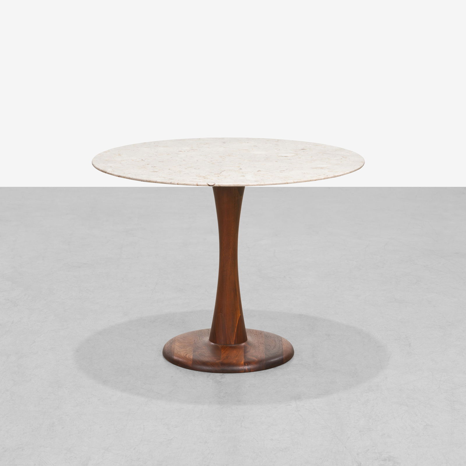 Sculpted Walnut Center Table (1 of 9)