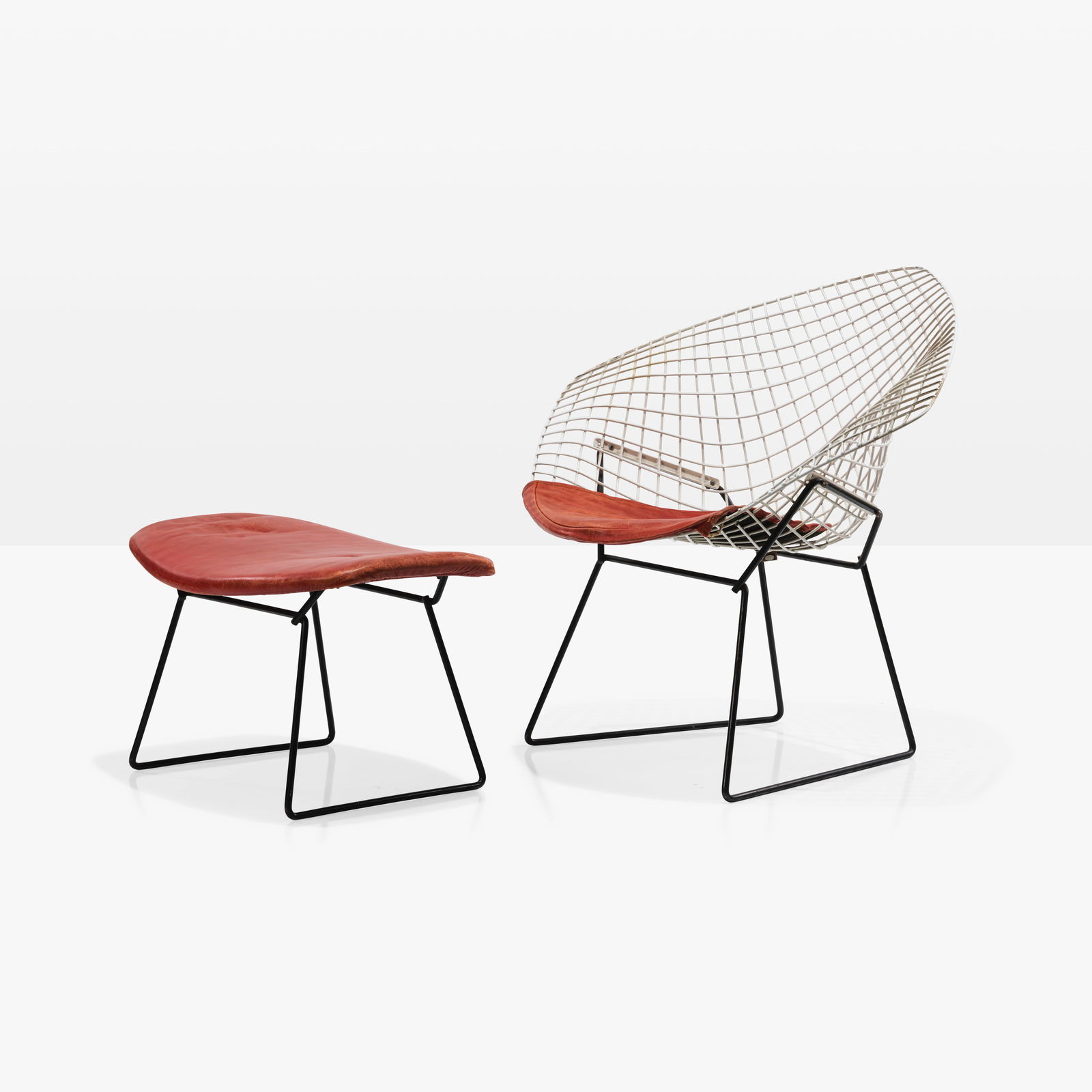 Harry Bertoia - Diamond Chair & Ottoman (1 of 6)
