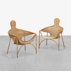 Francis Mair - Sculptural Wicker Chairs