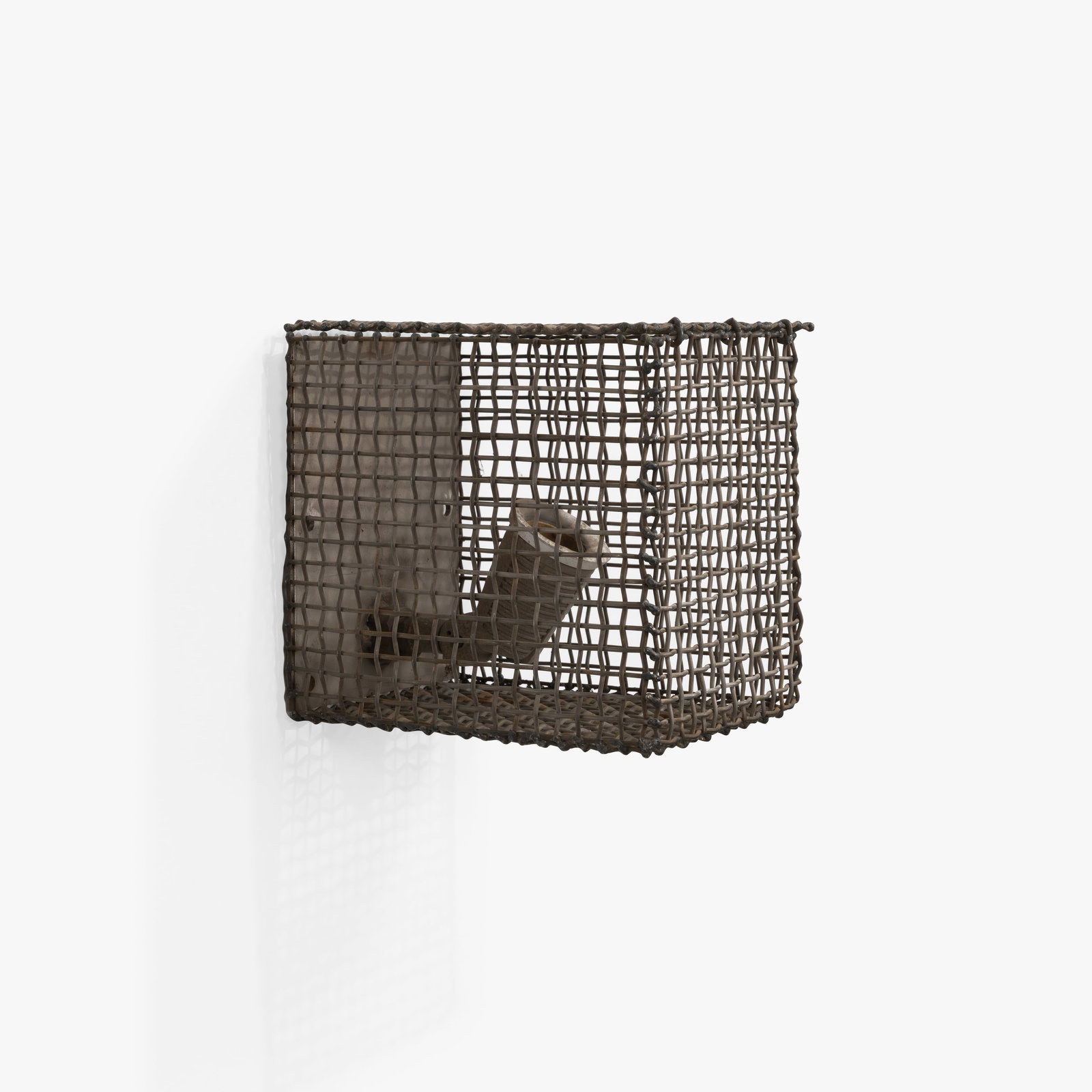 Industrial Caged Sconce (1 of 9)