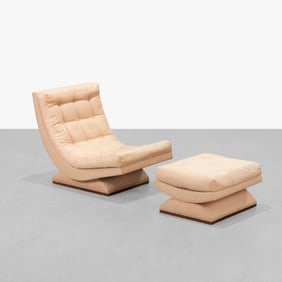 Scoop Chair & Ottoman