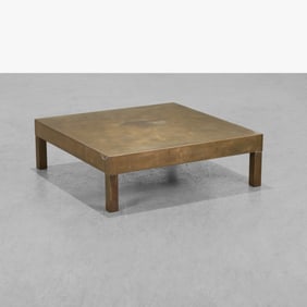 Brass Coffee Table