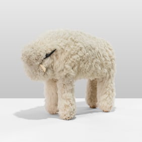 Sheep Footstool