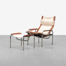 Hans Eichenberger - Chair & Ottoman