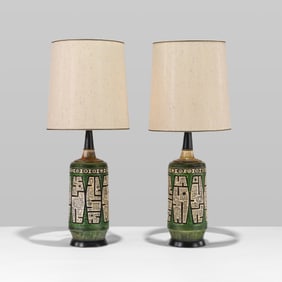 Vintage Pottery Lamps
