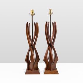 Modeline (Attr.) - Walnut Lamps
