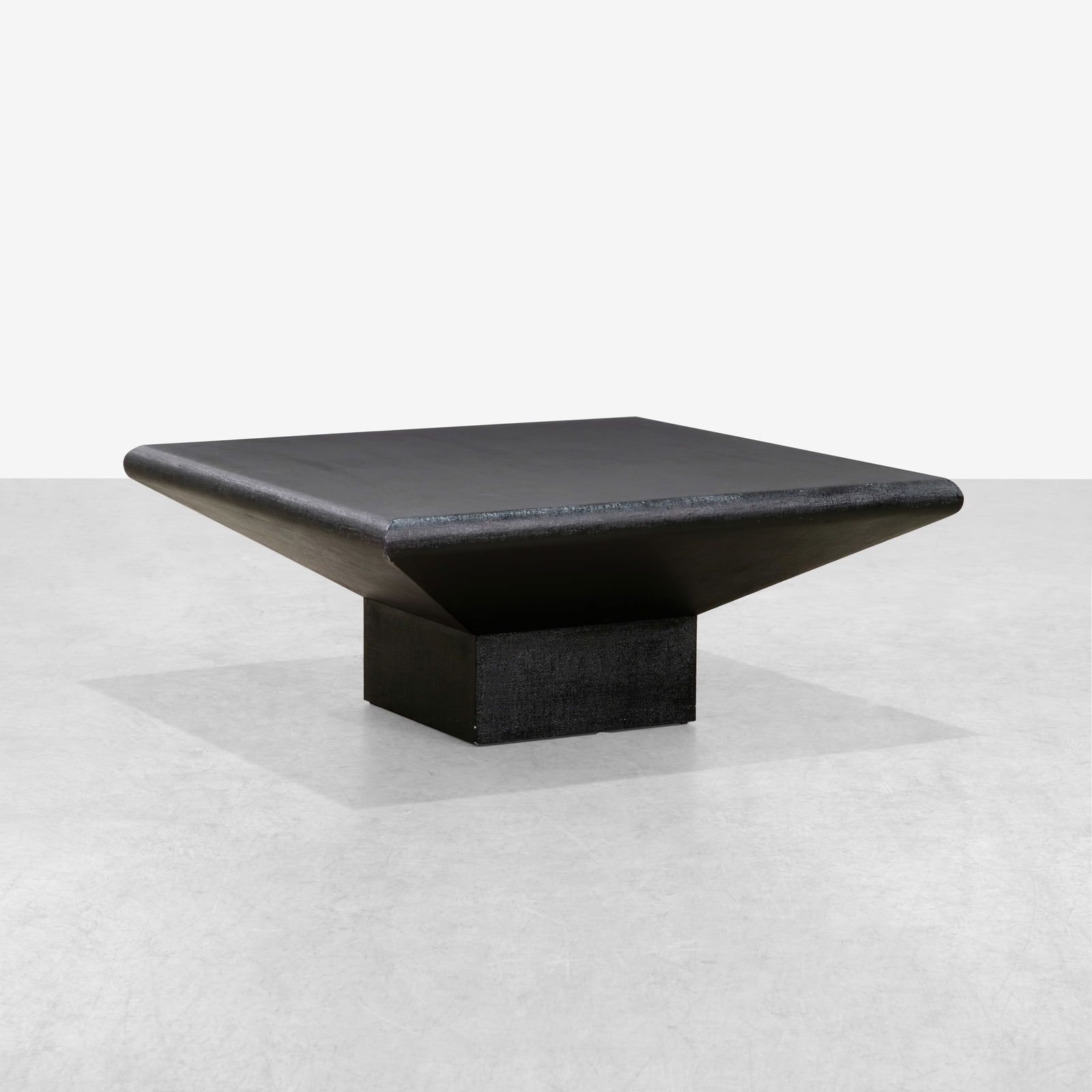 Karl Springer (After) - Linen Wrapped Coffee Table (1 of 6)