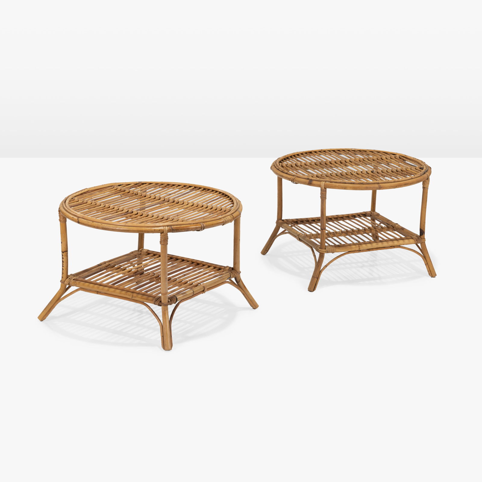 Rattan End Tables (1 of 5)